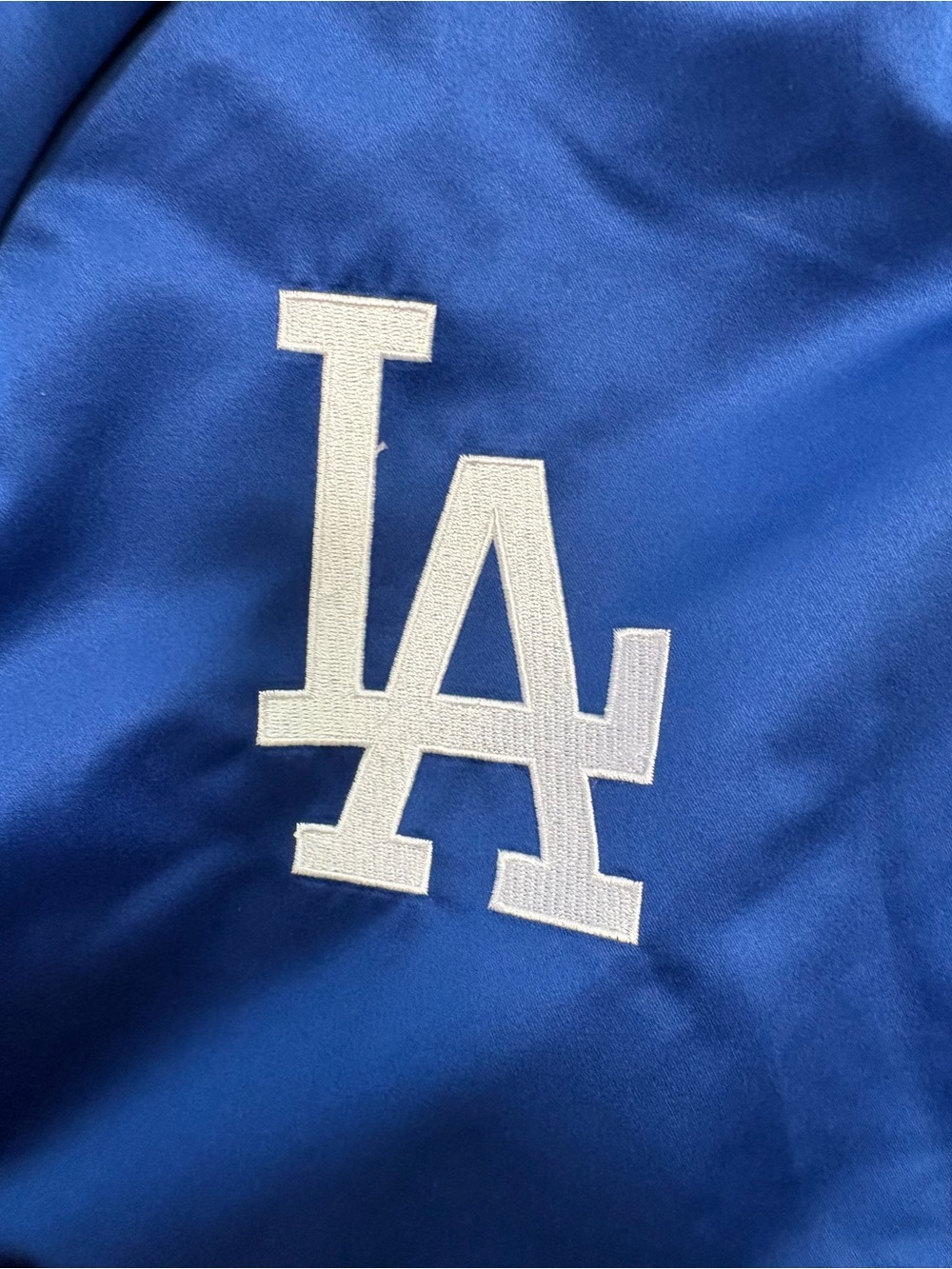 Born and Raised x Mitchell & Ness Los Angeles Dodgers Satin Jacket size Medium - Picture 8 of 8